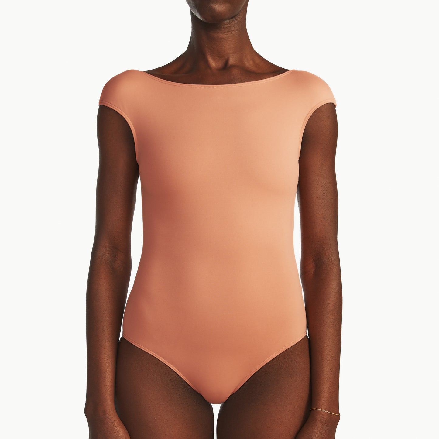 LOW BACK CAP SLEEVE LEOTARD