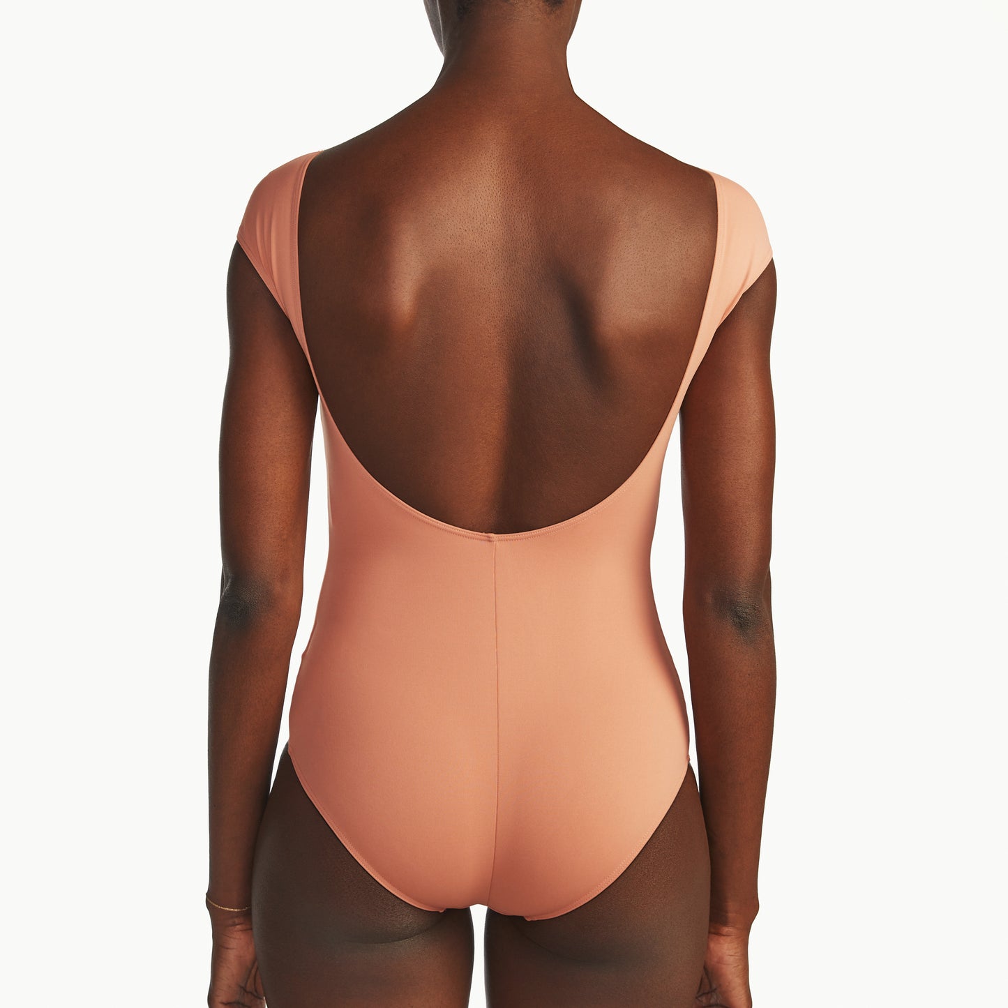 LOW BACK CAP SLEEVE LEOTARD