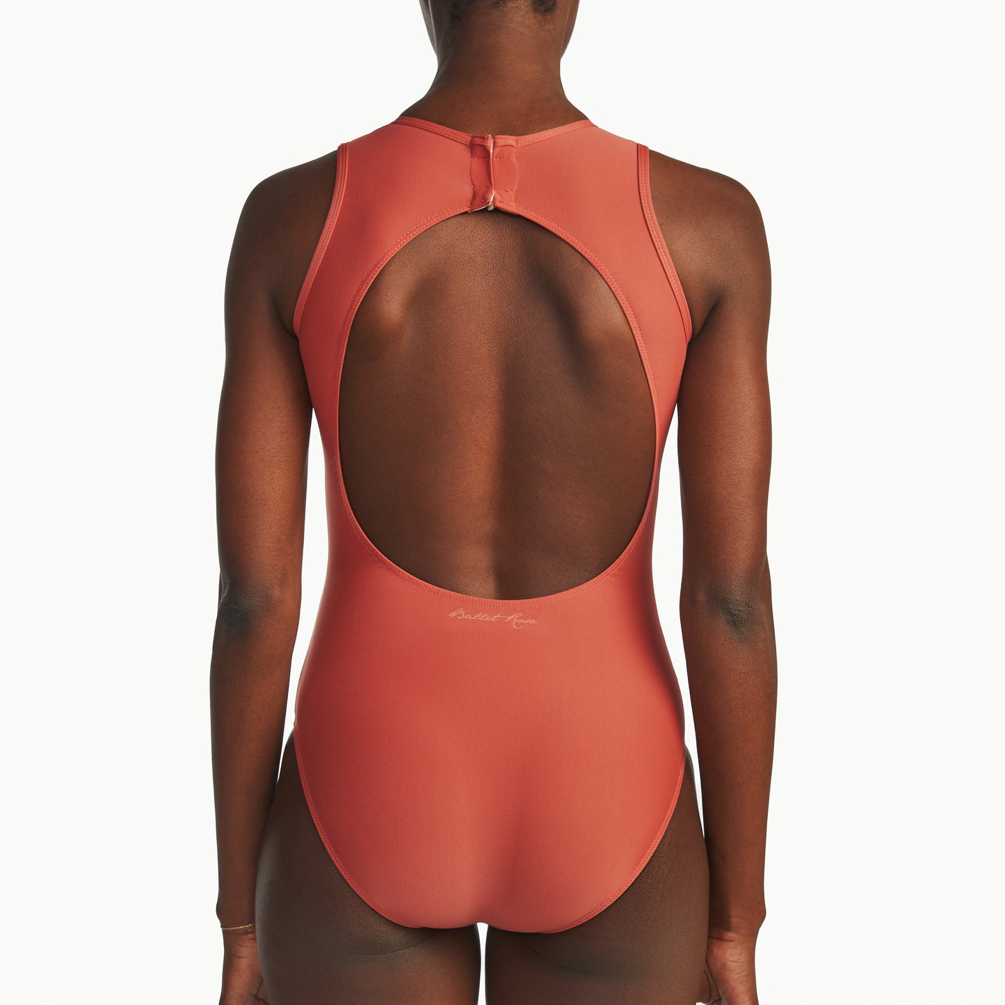 SHEER CREW NECK LEOTARD