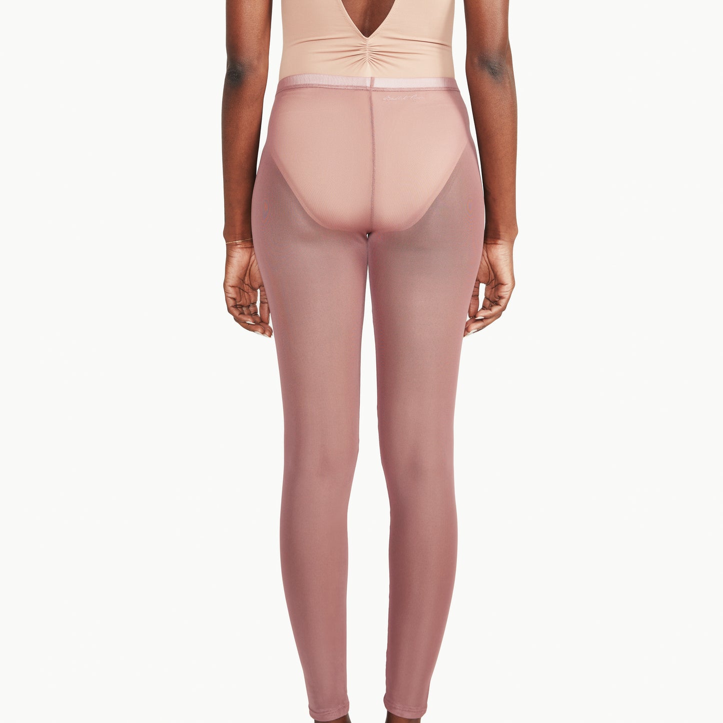 MESH ANKLE LENGTH LEGGINGS