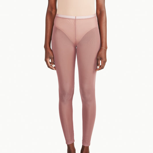 MESH ANKLE LENGTH LEGGINGS