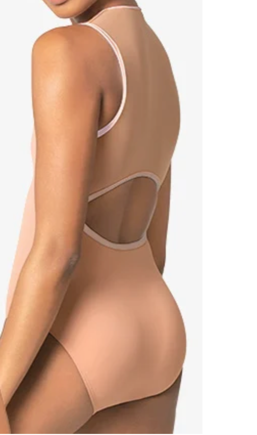 TANK LEOTARD WITH FRONT ZIPPER