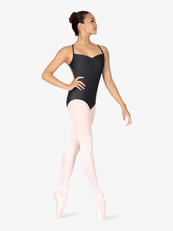 PINCH FRONT CRISS CROSS LEOTARD